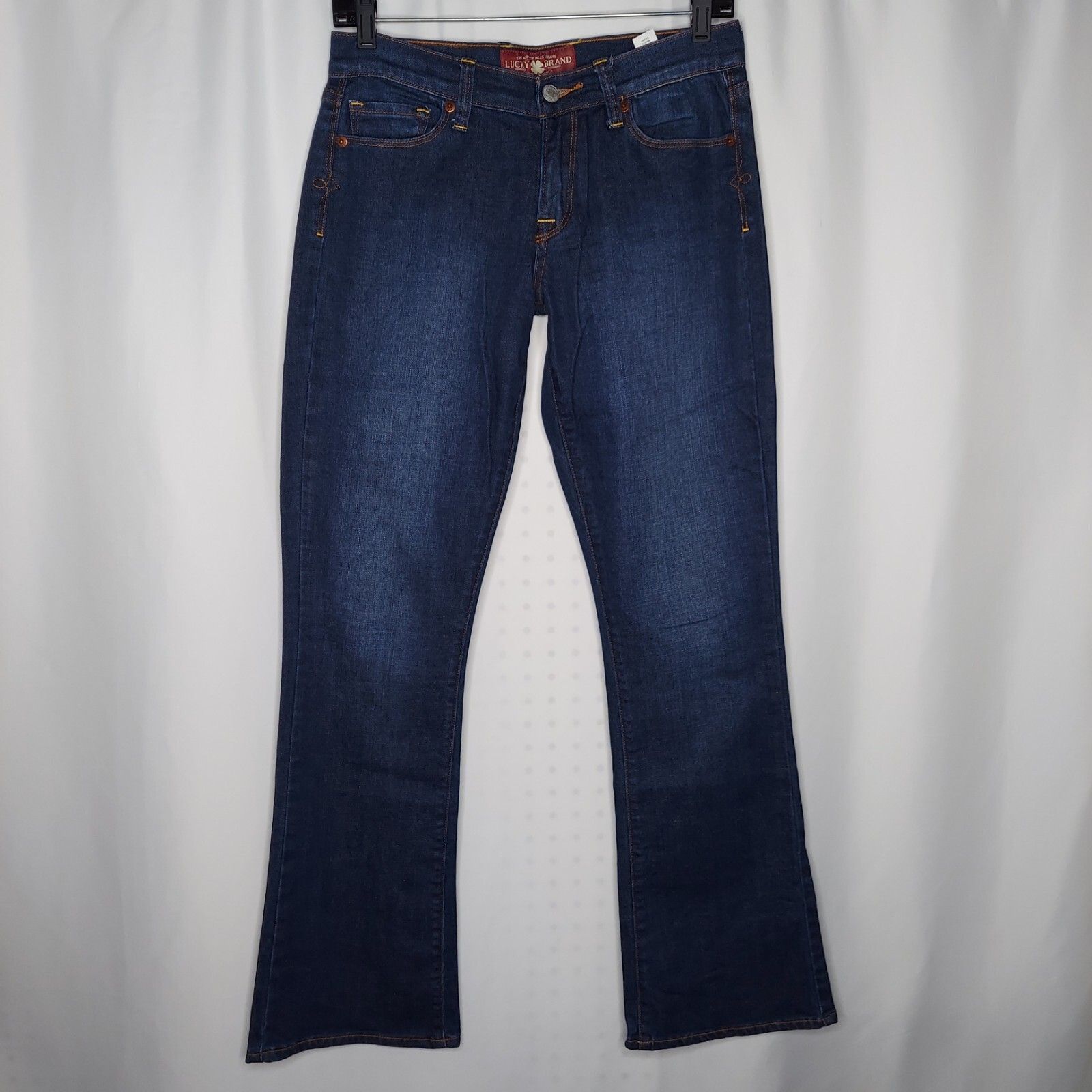 Lucky Brand Sofia Bootcut Jeans Womens 427 Dark Blue Stretch Denim MidRise